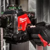 Milwaukee akkus szintezőlézer M12 3PL-401C 360° 12V 4,0Ah