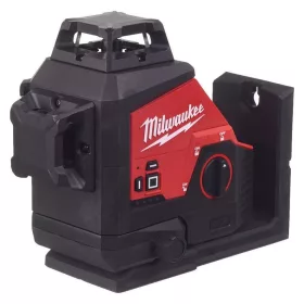   Milwaukee akkus 3 síkú szintező lézer 360° M12 3PL-0C 12V alapgép