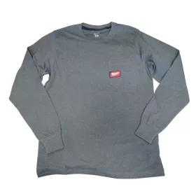   Milwaukee WORKSKIN WWLSG technikai szürke hosszú ujjú póló S