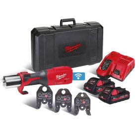   Milwaukee akkus hidraulikus présgép M18 ONEBLHPT-302C 12V 2x3,0Ah M szett