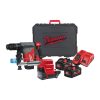 Milwaukee M18 ONEFHPXDEL-552C akkus 4 fokozatú SDS-Plus kalapács porelszívóval 18V 2x5,5Ah