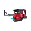 Milwaukee M18 ONEFHXDEL-552C akkus 4 fokozatú SDS-Plus kalapács porelszívóval 18V 2x5,5Ah