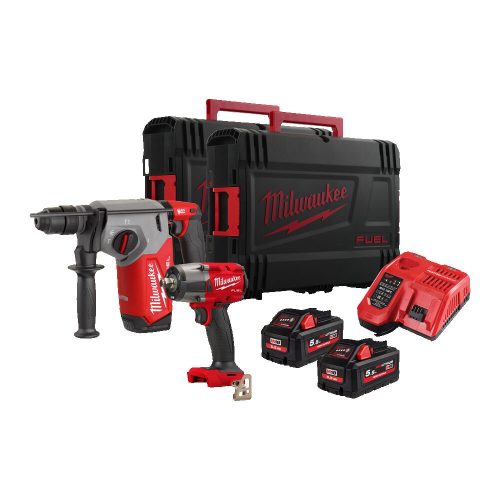 Milwaukee M18 FPP2BA-552X akkus gépszett 18V 2x5,5Ah