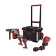 Milwaukee M18 FPP4C-555T akkus erocsomag 18V 1x5,0Ah+2x5,5Ah