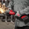Milwaukee akkus sarokcsiszoló M18 FHSAG125XPDB2-0X 18V alapgép, HD kofferben