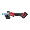 Milwaukee akkus sarokcsiszoló M18 FSAGSVO125X-502X 18V 2x5,0 Ah