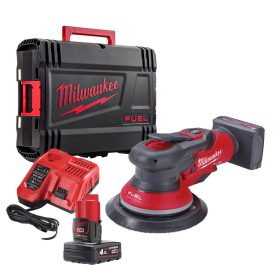   Milwaukee akkus excentercsiszoló M12 FROS5-502X 12V 2x5,0 Ah, Heavy Duty kofferben