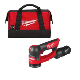   Milwaukee akkus excentercsiszoló M12 FUEL FSDR75-0B 12V alapgép, szerszámtáskában