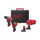 Milwaukee akkus gépszett M12 FPP2X2-402 12V 2x4,0 Ah, HD kofferben