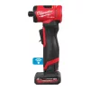 Milwaukee akkus derékszögű csiszoló M12 FDGA2-522B 12V 1x5,0 + 1x2,5 Ah, szerszámtáskában