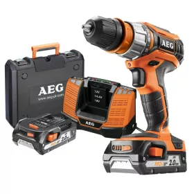   AEG akkus kompakt fúrócsavarozó BS18C2X LI-202C 18V 2x2,0Ah
