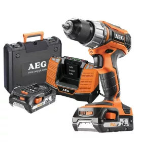 AEG akkus fúrócsavarozó BS18C2 LI-202C 18V 2x2,0Ah