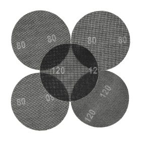 Einhell csiszolórács (3xP80, 2xP120) 180mm 5 részes