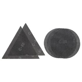   Einhell csiszolórács, 2xP80, 1xP120 és 2xP80 háromszög, 225mm 5 részes