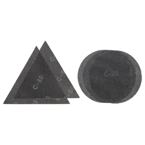 Einhell csiszolórács, 2xP80, 1xP120 és 2xP80 háromszög, 225mm 5 részes