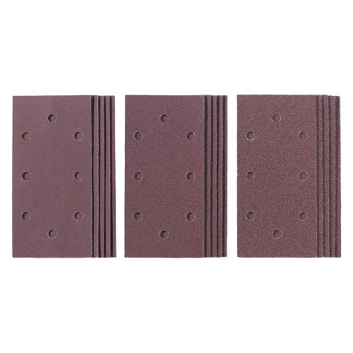 Einhell tépőzáras csiszolópapír 187x93mm (5xP60, 5xP120, 5xP180) 15db/csomag