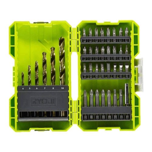 Ryobi RAK38SDD fúró- és csavarhúzókészlet 38 db