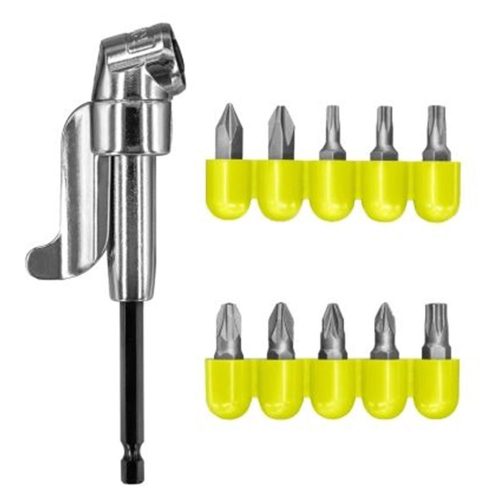 Ryobi sarokcsavarozó adapter bitekkel RAKRAD11 11 részes