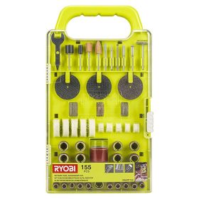   Ryobi csiszoló és polírózógép tartozék szett RAKRT155 155 részes