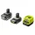Ryobi ONE+ akkumulátor és töltő szett RC18120-242X 18V 1x2,0Ah+1x4,0Ah