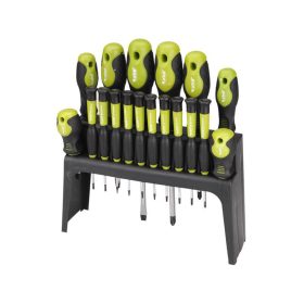   Extol Premium mágneses csavarhúzó készlet tartóval 18 részes