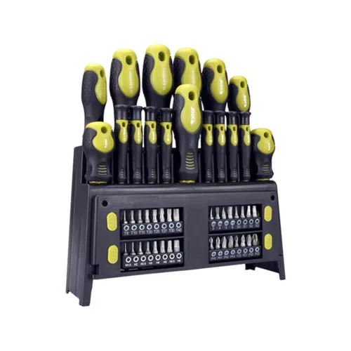 Extol Craft mágneses csavarhúzó készlet CrV 49 részes