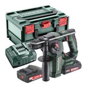   Metabo akkus SDS-Plus fúró-vésőkalapács BH 18 LTX BL 16 18V 2x2,0Ah Metabox kofferben
