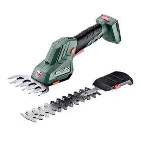   Metabo akkus sövényvágó és fűnyíró olló PowerMaxx SGS 12 Quick 12V alapgép kofferben