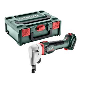   Metabo akkus folyamatos lyukasztó NIV 18 LTX BL 1.6 18V alapgép Metabox kofferben