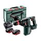 Metabo akkus fúrókalapács 18V KH 18 LTX BL 28 Q 2x5,5Ah Metabox kofferben