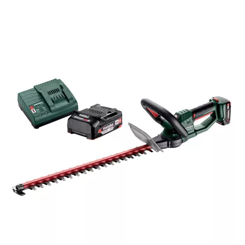 Metabo HS 18 LTX 55 Akkus sövényvágó 2x18 V/2,0 Ah, SC 30