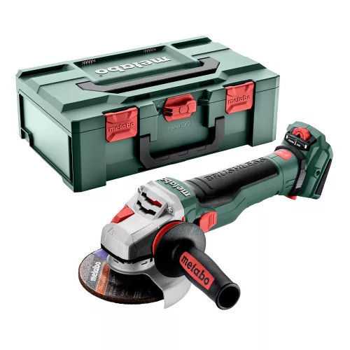 Metabo WVB 18 LTX BL 15-125 Quick Akkus sarokcsiszoló alapgép MetaBOX 165 L