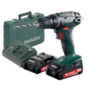  Metabo akkus fúrócsavarozó BS 18 18V MetaBOX kofferben 2x2,0Ah
