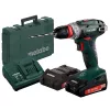 Metabo akkus fúrócsavarozó BS 18 Quick 18V 2x2,0Ah