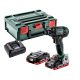 Metabo SSW 18 LTX 300 BL akkus ütvecsavarozó 18V 2x4,0Ah Metabox kofferben