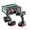 Metabo BS 18 LTX-3 BL Metal Akkus fúrócsavarozó 2x18 V/5,5 Ah, ASC 145, MetaBOX 145 L