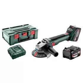   Metabo akkus sarokcsiszoló 18V W 18 LT BL 11-125 2x4,0Ah Metabox kofferben, 125mm