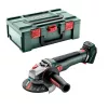 Metabo akkus sarokcsiszoló 18V WB 18 LT BL 11-125 Quick alapgép Metabox kofferben, 125mm