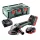 Metabo akkus sarokcsiszoló 18V WVB 18 LT BL 11-125 Quick 2x5,5Ah Metabox kofferben, 125mm