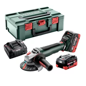   Metabo akkus sarokcsiszoló 18V WPB 18 LT BL 11-125 Quick 2x5,5Ah Metabox kofferben, 125mm
