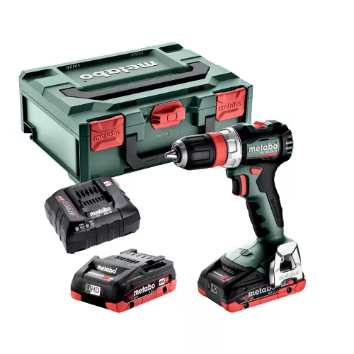 Metabo BS 18 L BL Q Akkus fúrócsavarozó 2x4Ah,ASC55, MetaBOX 145