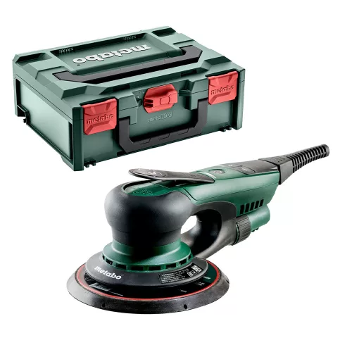 Metabo excentercsiszoló SXE 150-5.0 BL 350W, 150mm Metabox kofferben