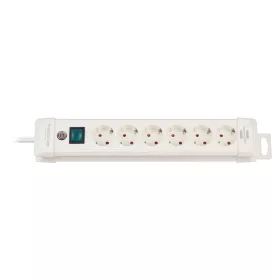 Brennenstuhl Premium-Line elosztó 6 dugaljjal fehér, 3m