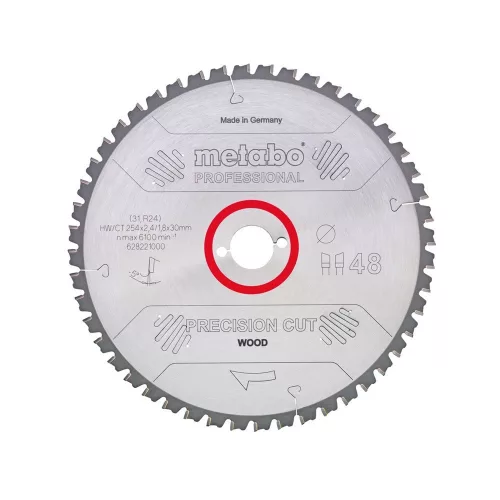 Metabo körfűrészlap fához 315x2,8x30mm, 48 fog