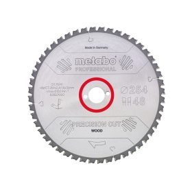 Metabo körfűrészlap fához 254x2,4x30mm, 48 fog