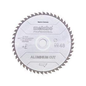 Metabo körfűrészlap alumíniumhoz 160x1,6x20mm, 48 fog