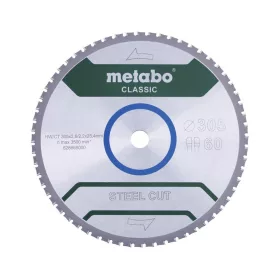   Metabo körfűrészlap acélhoz, szendvicspanelhez 305x2,6x25,4mm, 60 fog
