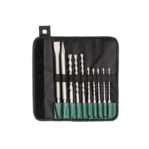 Metabo 10 részes SDS-Plus fúró-, vésőkészlet
