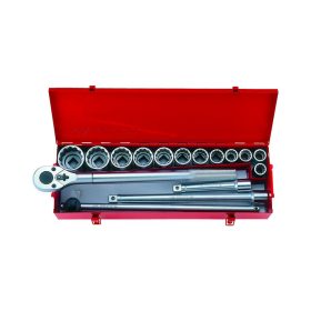   King Tony kézi 3/4" dugókulcs készlet 6* 16 részes (6316MR)