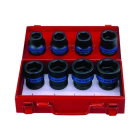   King Tony 3/4" gépi dugókulcs készlet 8 részes (6408MP)